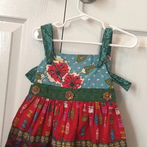 Matilda Jane knot apron dress nwot - Picture 6 of 7